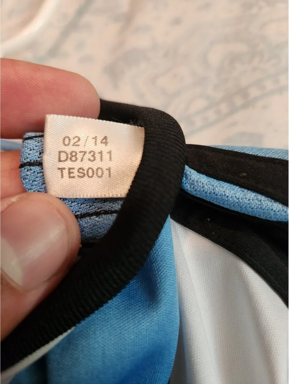 Argentina 2014/2015 Milito World Cup Home Soccer Jersey Size M